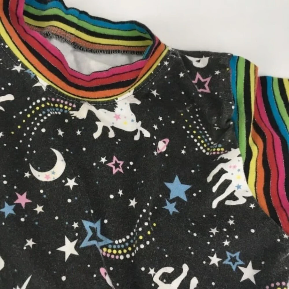 2T 3T 4T Space Unicorns Maxaloones GWM Cloth Diaper Friendly Outfit Set